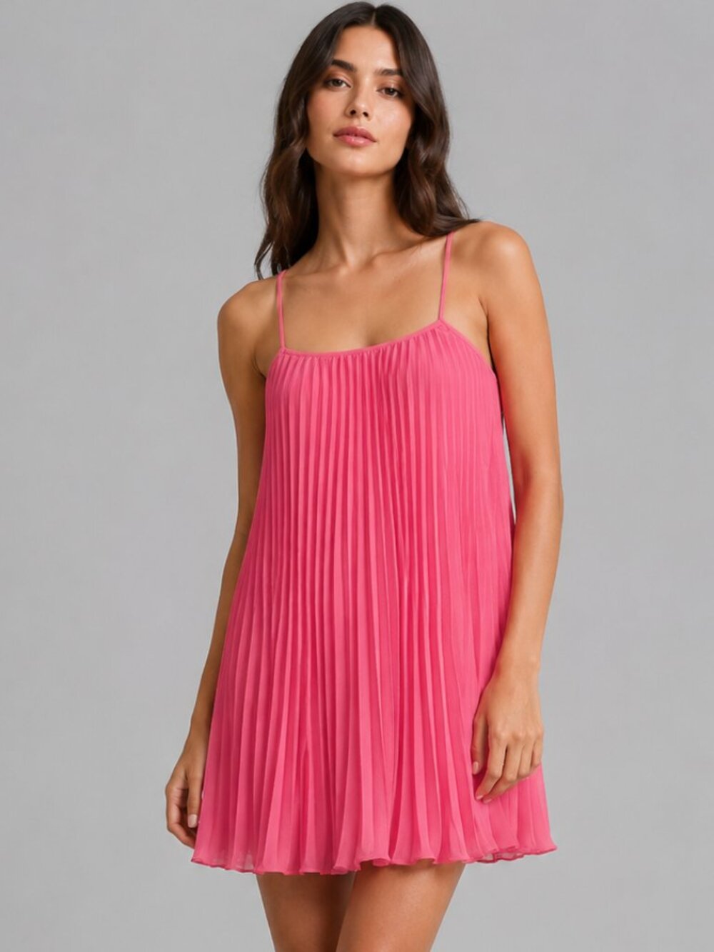 BCBGeneration Pleated Mini Dress